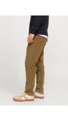 Ανδρικό Παντελόνι Chino Jack & Jones Κοτλέ 12260910 Elmwood