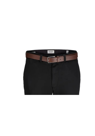 Ανδρικό Παντελόνι Chino Jack & Jones JPSTMarco Franco Chino W Belt 12279249 Black