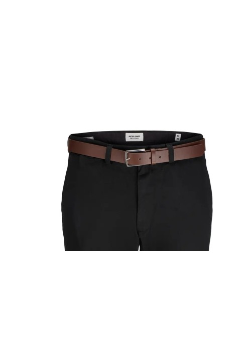 Ανδρικό Παντελόνι Chino Jack & Jones JPSTMarco Franco Chino W Belt 12279249 Black