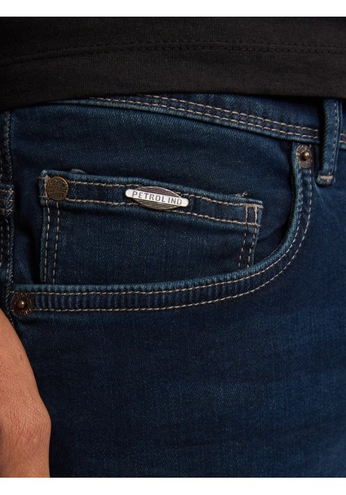 Ανδρικό Παντελόνι Τζιν Petrol Seaham Classic 5855 Dark coated