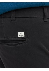 Ανδρικό Παντελόνι Chino Plus Size Jack & Jones JPSTMarco JJDave 12243603 Μαύρο