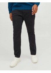 Ανδρικό Παντελόνι Chino Plus Size Jack & Jones JPSTMarco JJDave 12243603 Μαύρο