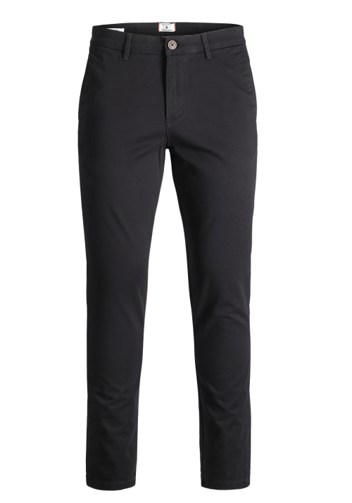 Ανδρικό Παντελόνι Chino Jack & Jones JPSTMarco Bowie SA Black Noos 12150158 Μαύρο