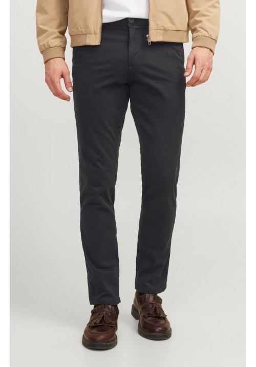 Ανδρικό Παντελόνι Chino Jack & Jones JPSTMarco Bowie SA Black Noos 12150158 Μαύρο