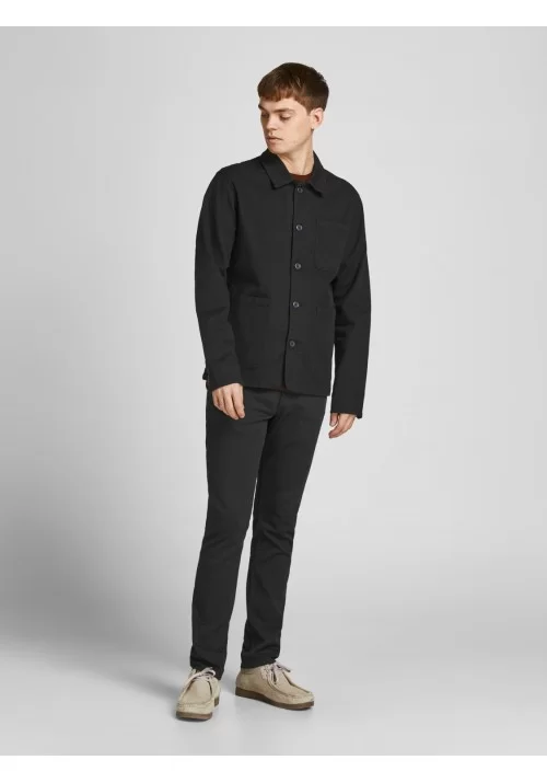 Ανδρικό Παντελόνι Slim Fit Τζιν Jack & Jones GPSTGlenn JJOriginal 12201530 Μαύρο