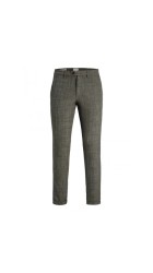 Ανδρικό Παντελόνι Chino με Slim Εφαρμογή Jack & Jones JPSTmarco JJconnor Akm Noos 12193553 Cumin Check