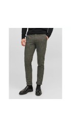 Ανδρικό Παντελόνι Chino με Slim Εφαρμογή Jack & Jones JPSTmarco JJconnor Akm Noos 12193553 Cumin Check