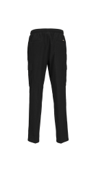 Ανδρικό Παντελόνι Λινό Cargo Jack & Jones JPSTKarl Summer Cargo SN Styd 12268352 Mαύρο