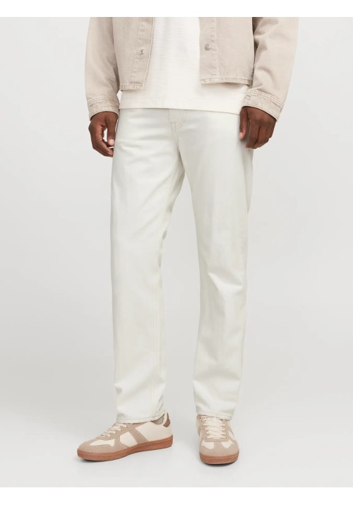 Ανδρικό Παντελόνι Τζιν Jack & Jones JJICHRIS JJCOOPER 900 NOOS 12246401 Ecru