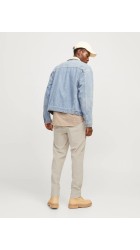 Ανδρικό Παντελόνι Chino Jack & Jones Κοτλέ 12260910 Moonbeam