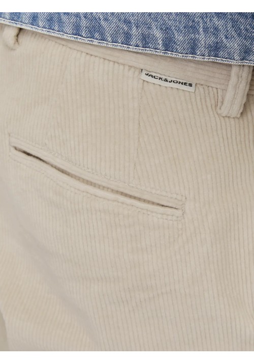 Ανδρικό Παντελόνι Chino Jack & Jones Κοτλέ 12260910 Moonbeam