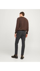 Ανδρικό Παντελόνι Chino Jack & Jones JPSTMarco JJConnor Tap shoe/Check 12193553 Dark Grey Ανδρικό Παντελόνι Chino Jack & Jones JPSTMarco JJConnor Tap shoe/Check 12193553 Dark Grey