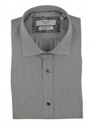 Ανδρικό Πουκάμισο Slim Fit Boston 28877-2-1 Γκρι