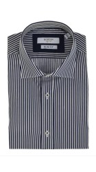 Ανδρικό Πουκάμισο Slim Fit Boston 606-1 Μπλε