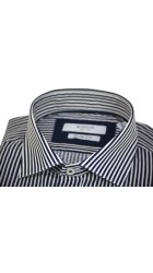 Ανδρικό Πουκάμισο Slim Fit Boston 606-1 Μπλε