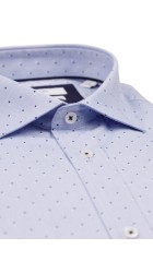 Ανδρικό Πουκάμισο Slim Fit Boston 606-4 Γαλάζιο