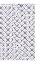 Ανδρικό Πουκάμισο Slim Fit Boston 607-2 Λευκό