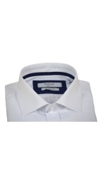 Ανδρικό Πουκάμισο Slim Fit Boston 9052-00 Λευκό