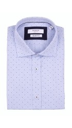 Ανδρικό Πουκάμισο Slim Fit Boston 606-4 Γαλάζιο