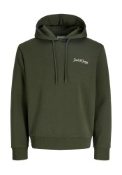 Ανδρικό Φούτερ Jack & Jones JJJJYUKI FRONT SWEAT HOOD 12287229 Λαδί Ανδρικό Φούτερ Jack & Jones JJJJYUKI FRONT SWEAT HOOD 12287229 Λαδί