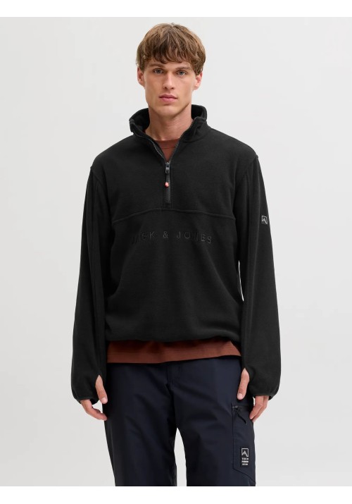 Ανδρική Μπλούζα Jack & Jones JJALPES HALF ZIP FLEECE JACKET AW25 12284828 Μαύρο Ανδρική Μπλούζα Jack & Jones JJALPES HALF ZIP FLEECE JACKET AW25 12284828 Μαύρο