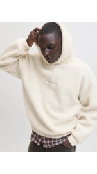 Ανδρικό Φούτερ Jack & Jones Jornorrebro Teddy Sweat Hood 12293535 Oatmeal