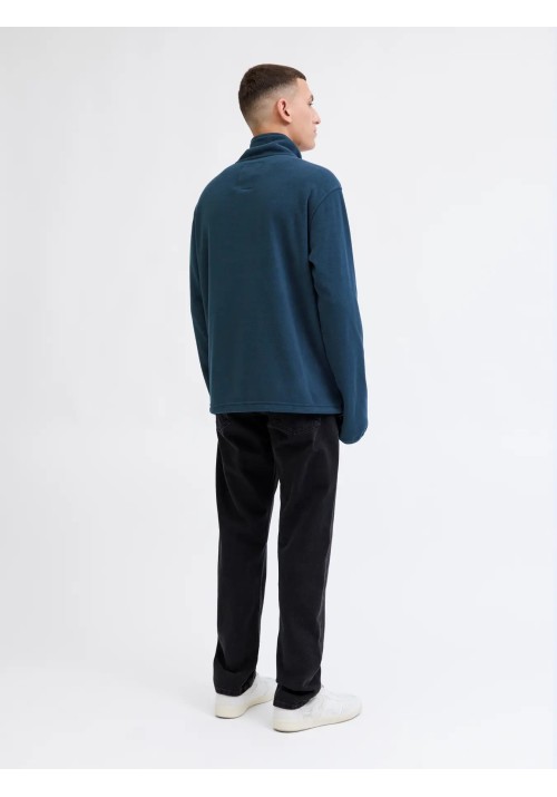 Ανδρική Μπλούζα Jack & Jones JJalpes Half Zip Fleece Jacket AW25 12284828 Navy Blazer/Detail JJ PRINT Ανδρική Μπλούζα Jack & Jones JJalpes Half Zip Fleece Jacket AW25 12284828 Navy Blazer/Detail JJ PRINT