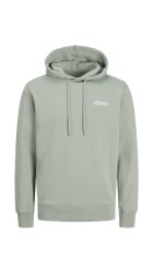Ανδρικό Φούτερ Jack & Jones JJBeau Sweat Hood LN 12268436 Iceberg Green