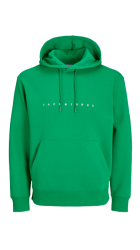 Ανδρική Φούτερ με Kουκούλα Jack & Jones JJEStar JJ Sweat Hood Noos 12233972 Πράσινη