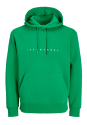 Ανδρική Φούτερ με Kουκούλα Jack & Jones JJEStar JJ Sweat Hood Noos 12233972 Πράσινη