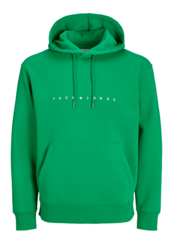 Ανδρική Φούτερ με Kουκούλα Jack & Jones JJEStar JJ Sweat Hood Noos 12233972 Πράσινη