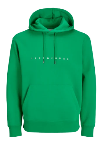 Ανδρική Φούτερ με Kουκούλα Jack & Jones JJEStar JJ Sweat Hood Noos 12233972 Πράσινη