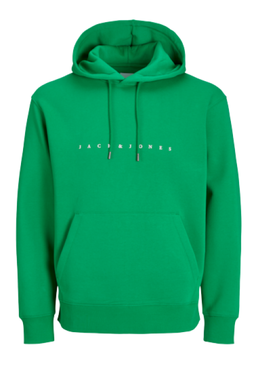 Ανδρική Φούτερ με Kουκούλα Jack & Jones JJEStar JJ Sweat Hood Noos 12233972 Πράσινη