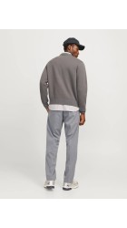 Ανδρικό Παντελόνι Chino Jack & Jones JPSTKANE Edwin Jogger NOOS 12268303 Grey Melange