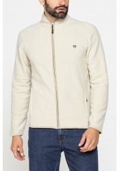 Ανδρική Ζακέτα Fleece Carrera 834-0090A-124 Μπεζ