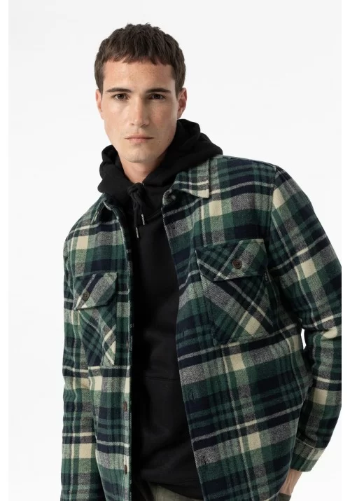 Ανδρικό Overshirt Tiffosi Mekong 10056349-894 Πράσινο