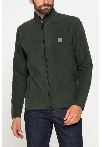 Ανδρική Ζακέτα Fleece Carrera 834-0090A-798 Λαδί