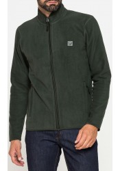 Ανδρική Ζακέτα Fleece Carrera 834-0090A-798 Λαδί