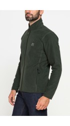 Ανδρική Ζακέτα Fleece Carrera 834/90A -770 Λαδί
