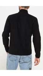 Ανδρική Ζακέτα Fleece Carrera 834-0090A-899 Μαύρη