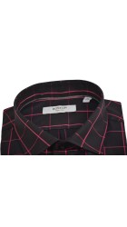 Ανδρικό Πουκάμισο Βoston 601-1 Μαύρο