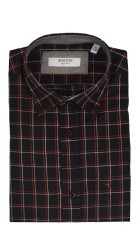 Ανδρικό Πουκάμισο Βoston 601-2 Μαύρο