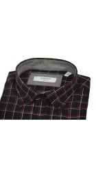 Ανδρικό Πουκάμισο Βoston 601-2 Μαύρο