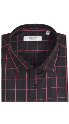 Ανδρικό Πουκάμισο Βoston 601-1 Μαύρο