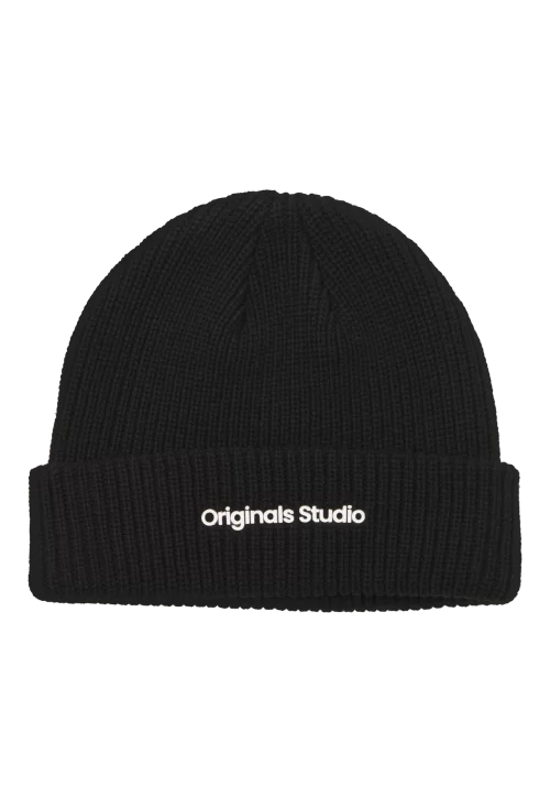 Ανδρικός Σκούφος  Beanie Jack & Jones JACVesterbro Beanie Noos 12261001 Μαύρο