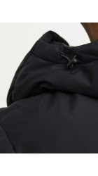Ανδρικό Μπουφάν Jack & Jones JJEBradley Puffer Hood SN 12256974 Μαύρο
