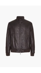 Ανδρικό Μπουφάν Δερματίνη Seinse Giubino GBI1000SS Καφέ