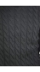 Ανδρικό Πουλόβερ Ζιβάγκο Hamaki-Ho MI3131H Dolcevita Μαύρο