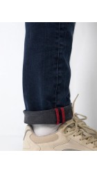 Ανδρικό Παντελόνι Τζιν  Petrol Slim Fit Jacson 5812 Μπλε