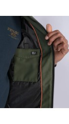 Ανδρικό Μπουφάν Petrol M-3030-JAC128-6092 Χακί